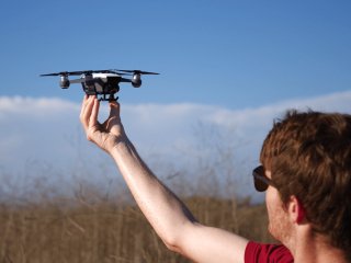 DJI Spark zvýšené přistávací nohy (sáňky)