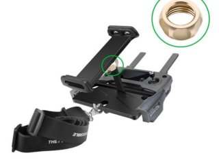 Držák tabletu s popruhem na krk k ovladači DJI Mavic series / Spark (pro tablety o úhlopříčce 10,1 až 30,4cm)