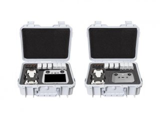 Bílý odolný kufr na dron DJI Mini 4 Pro
