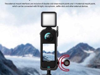 Rám z hliníkové slitiny na kameru Insta360 X3