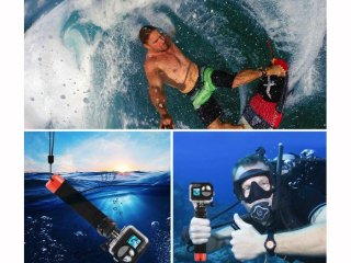 Rukojeť s poutkem na akční kameru