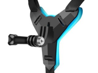 Držák akční kamery na integrální helmu