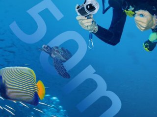 Podvodní kryt do 50 metrů na kameru Insta360 X4