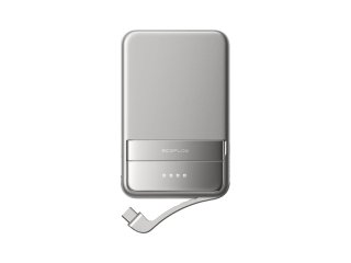 EcoFlow RAPID Magnetic Power Bank (5000mAh) - Stříbrná