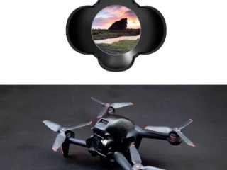 Kryt objektivu DJI FPV závodního dronu