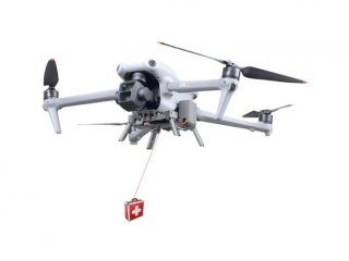 Air Dropping System s přistávacím podvozkem na dron DJI Air 3