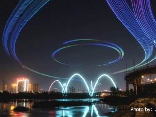 DJI Mavic Pro světelné LED oblouky