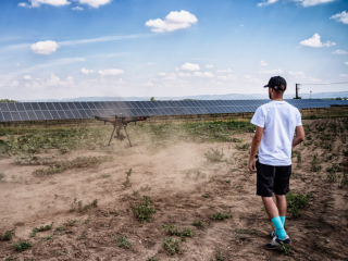 První start – online školení létání s dronem