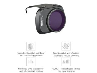 Nastavitelné filtry na DJI Mavic Mini / Mini 2 (4-pack)