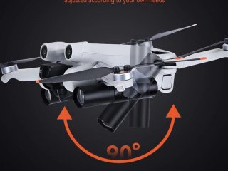 LED světlomet se skládacím podvozkem na dron DJI Mini 3 Pro