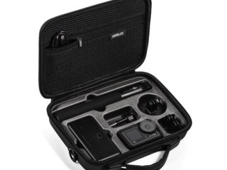 PU pouzdro na kameru DJI Osmo Action 3 / Osmo Action 4