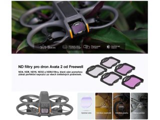 Freewell ND8 filtr na dron DJI Avata 2