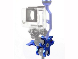 Butterfly adaptér z hliníkové slitiny (černý)