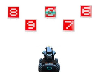 Rozpoznávací karty k DJI RoboMaster S1 (44 ks)