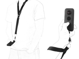 2v1 popruh krk a zápěstí ke kameře Insta360 ONE X / ONE X2