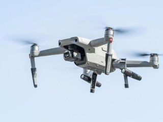 DJI Mavic Air 2 / Air 2S sada LED osvětlení a zvýšené přistávací nohy