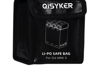 Ohnivzdorný obal na tři baterie s nabíjecí stanicí dronu DJI Mini 3 / Mini 3 Pro