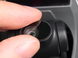 Ochranná folie na objektiv a přední senzor dronu DJI Spark