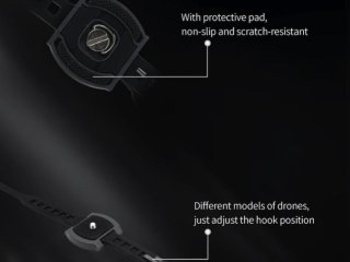 Univerzální držák akční kamery na dron