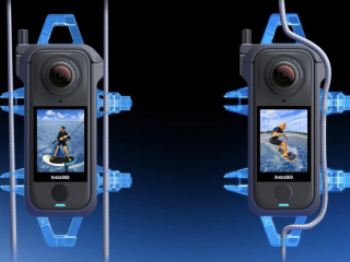 Držák na ráhno pro akční kameru Insta360 X4 Air