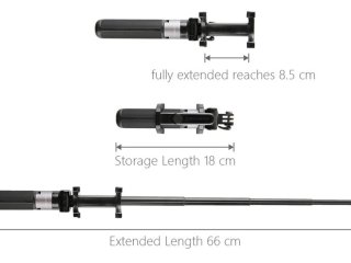 Pgytech prodlužující tyč se stativem