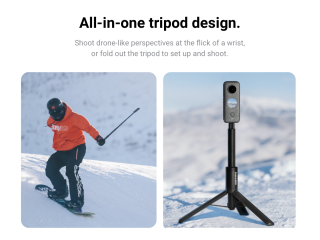Neviditelná selfie tyč + tripod na kameru Insta360