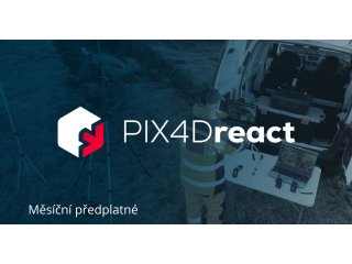 PIX4Dreact - měsíční předplatné