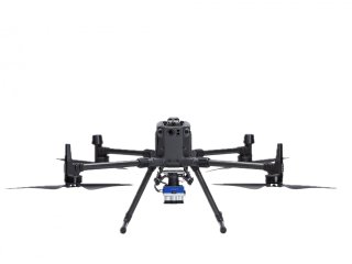 Multispektrální kamera s RGB senzorem MicaSense RedEdge-P s DJI SkyPort - modrá