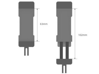 Nastavitelný držák s přísavkou na akční kameru nebo telefon