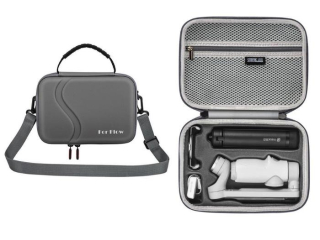 PU pouzdro s popruhem na stabilizátor Insta360 Flow