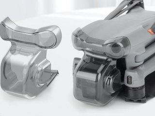 Transparentní kryt kamery a předních senzorů na dron DJI Air 3