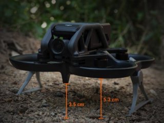 Zvýšené přistávací nohy na dron DJI Avata