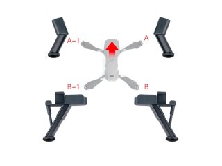 Zvýšené přistávací nohy pro dron DJI Mavic 2