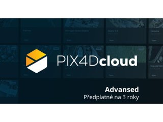 PIX4Dcloud Advansed - předplatné na 3 roky