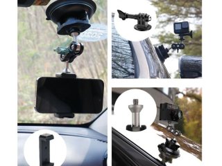 Držák akční kamery s přísavkou