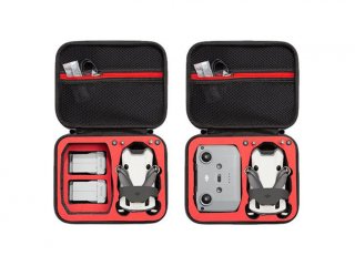 Šedé přepravní pouzdro na dron DJI Mini 4 Pro + RC-N2