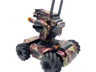 Hnědý polep na DJI RoboMaster S1