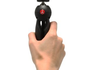 Manfrotto PIXI mini stativ na DJI Osmo Action nebo fotoaparát - černý