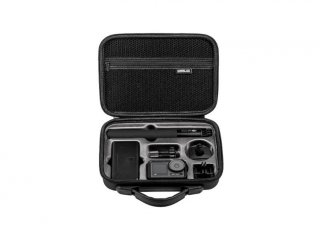 PU pouzdro s popruhem na kameru DJI Osmo Action 3 / Osmo Action 4