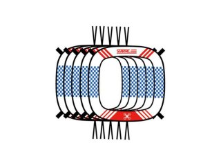 Závodní brána pro FPV drony (5ks)