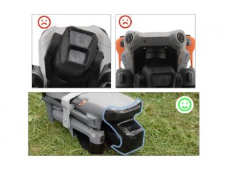 Kryt gimbalu a předních senzorů dronu DJI Air 3