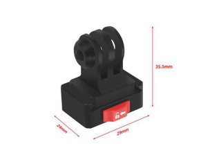 Rychloupínací adaptér z hliníkové slitiny pro akční kameru
