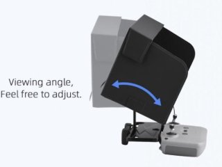 Sluneční clona + držák tabletu na dálkový ovladač (natažení pružiny do 19 cm)