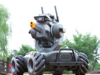 Přední hliníkový nárazník na DJI RoboMaster S1