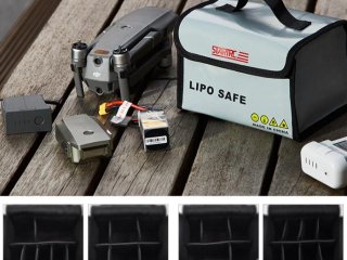 Ohnivzdorný obal na baterie dronu