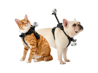 Postroj na kočku nebo psa na kameru Insta360 GO 3 / GO 3S (velikost M)