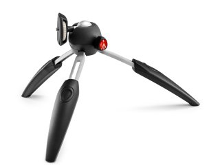 Manfrotto PIXI EVO mini stativ na DJI Osmo Action nebo fotoaparát - černý