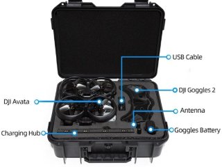 Voděodolný kufr na dron DJI Avata a Goggles 2