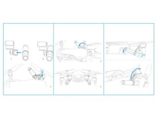 DJI Mavic Air sada LED osvětlení