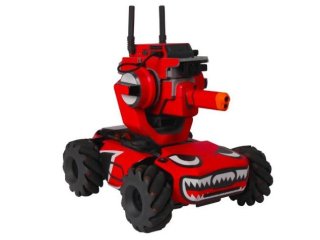 Červený polep na DJI RoboMaster S1